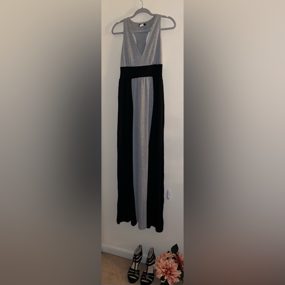 Stripe dress- full length